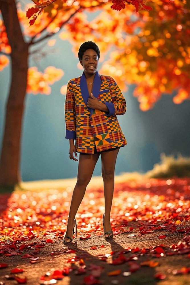 OverSize Kente Blazer